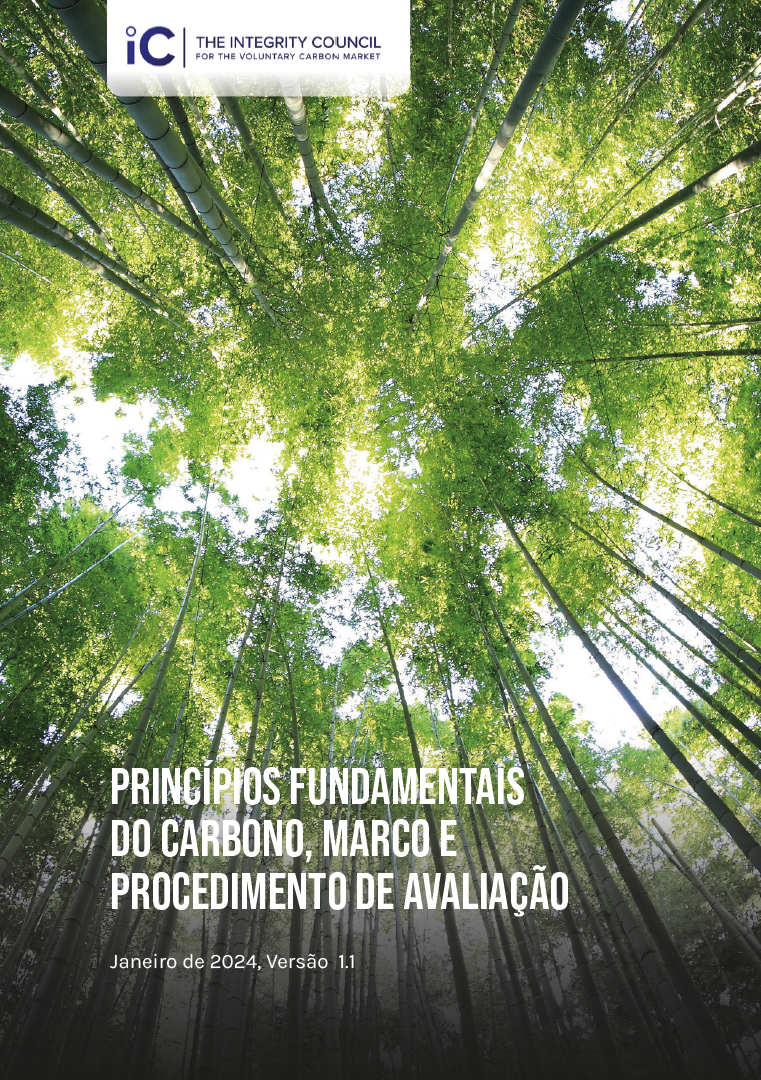 Capa do quadro de avaliação das CCP