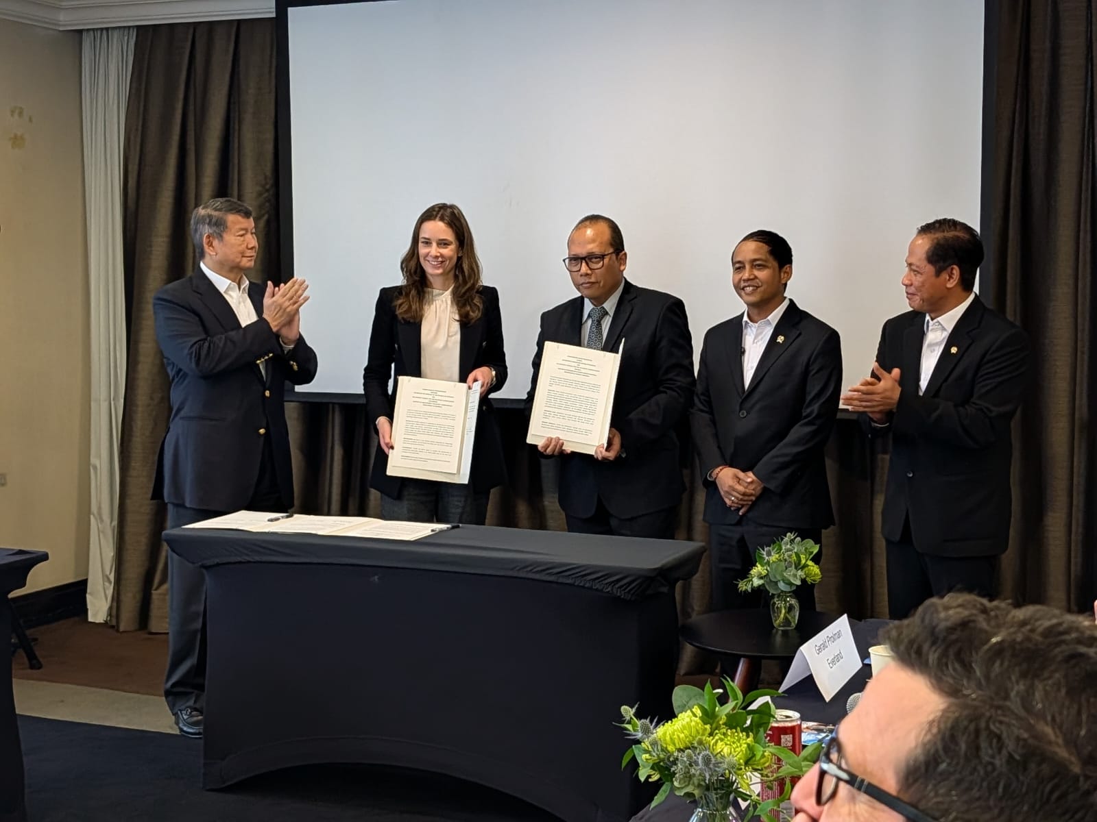 Indonesia MOU signing